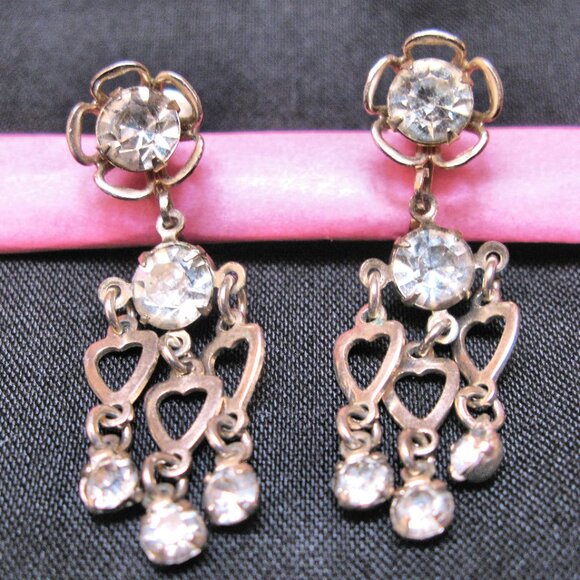 VINTAGE RHINESTONE LOT, SPARKLY VARIETY, JEWELRY FOR ANY OCCASION - Picture 2 of 16